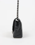 Chanel Medium Leather Chevron Quilted Flap Bag