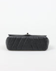 Chanel Medium Leather Chevron Quilted Flap Bag