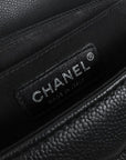 Chanel Medium Leather Chevron Quilted Flap Bag