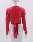 Scanlan Theodore Cashmere Tie Top Size Extra Small