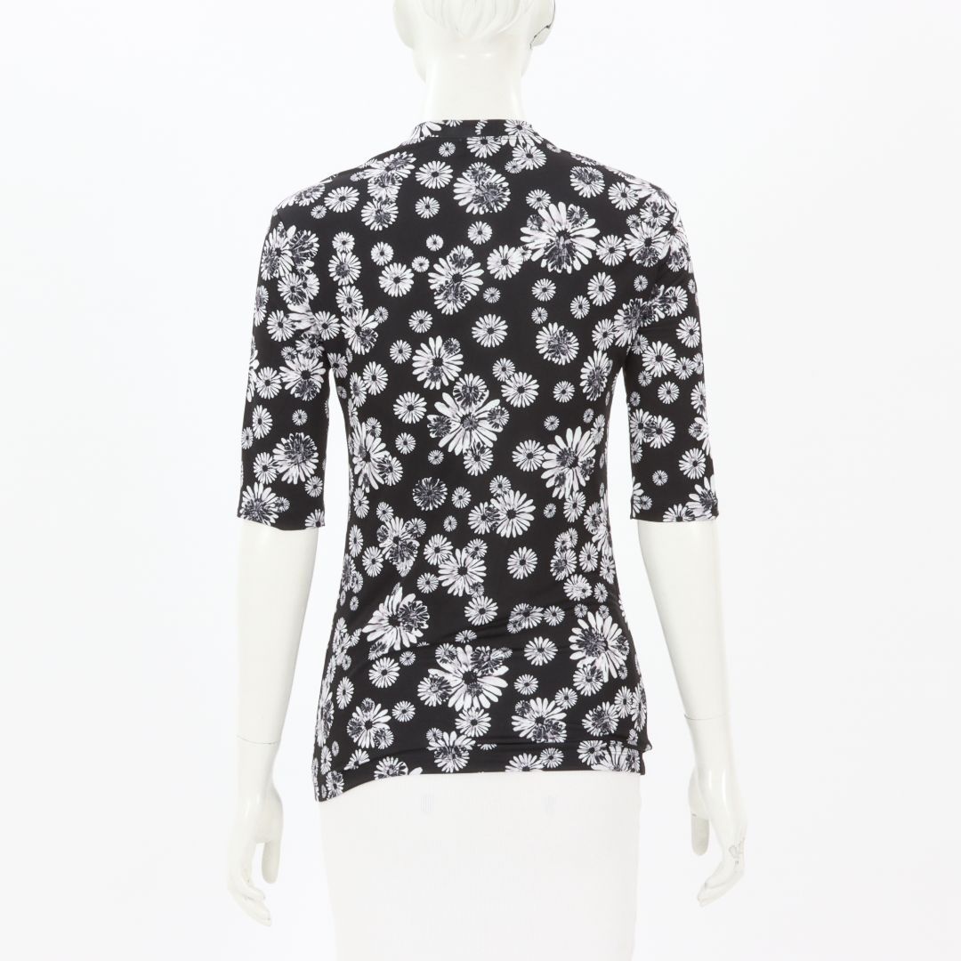 Scanlan Theodore Stretch Floral Top Size XS