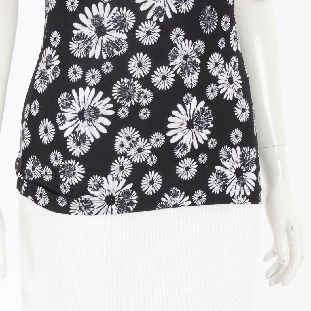 Scanlan Theodore Stretch Floral Top Size XS