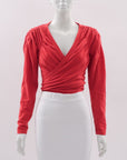 Scanlan Theodore Cashmere Tie Top Size Extra Small