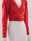 Scanlan Theodore Cashmere Tie Top Size Extra Small