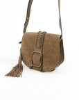 Ba&sh Teddy Suede Bag