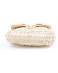 Vanessa Bruno Raffia Moon Bag Size Small
