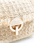 Vanessa Bruno Raffia Moon Bag Size Small
