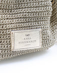 Anya Hindmarch Small Raffia Drawstring Crossbody