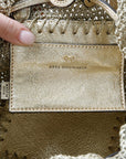 Anya Hindmarch Small Raffia Drawstring Crossbody