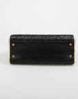Chanel Leather Chain Shoulder Tote Bag