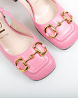 Gucci Leather Horsebit Slingbacks Size 37
