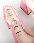 Gucci Leather Horsebit Slingbacks Size 37