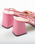 Gucci Leather Horsebit Slingbacks Size 37