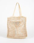 Prada Raffia Logo Tote Bag