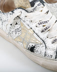 Golden Goose Marble Leather 'May' Sneakers Size 37
