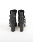 Valentino Leather Heeled Ankle Boots Size 40