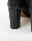 Valentino Leather Heeled Ankle Boots Size 40