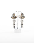 Mawi Crystal Spike Drop earrings