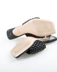Scanlan Theodore Braided Leather Mules Size 38