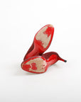 Christian Louboutin Suede 'Eventa' Mary Jane Pumps Size 38