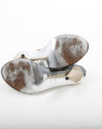 Fendi Leather Strap Ankle Wrap Heel Sandals Size 38