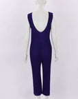 Pleats Please Pleated V Back Jumpsuit Size 2