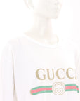Gucci Distressed Logo Tee Size Extra Small