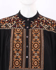 Antik Batik Bettina Embroidered Blouse Size M