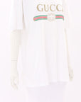 Gucci Distressed Logo Tee Size Extra Small