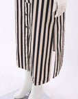 Twinset Striped Midi Dress Size FR 42 | AU 12-14