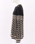 Balmain Logo Intarsia Knit Jumper Size Extra Large