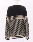 Balmain Logo Intarsia Knit Jumper Size Extra Large