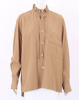 Plan C Frill Collar Shirt Size 42 | AU 14