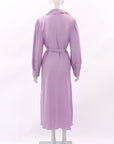 Scanlan Theodore Satin Tie Front Midi Dress Size 12