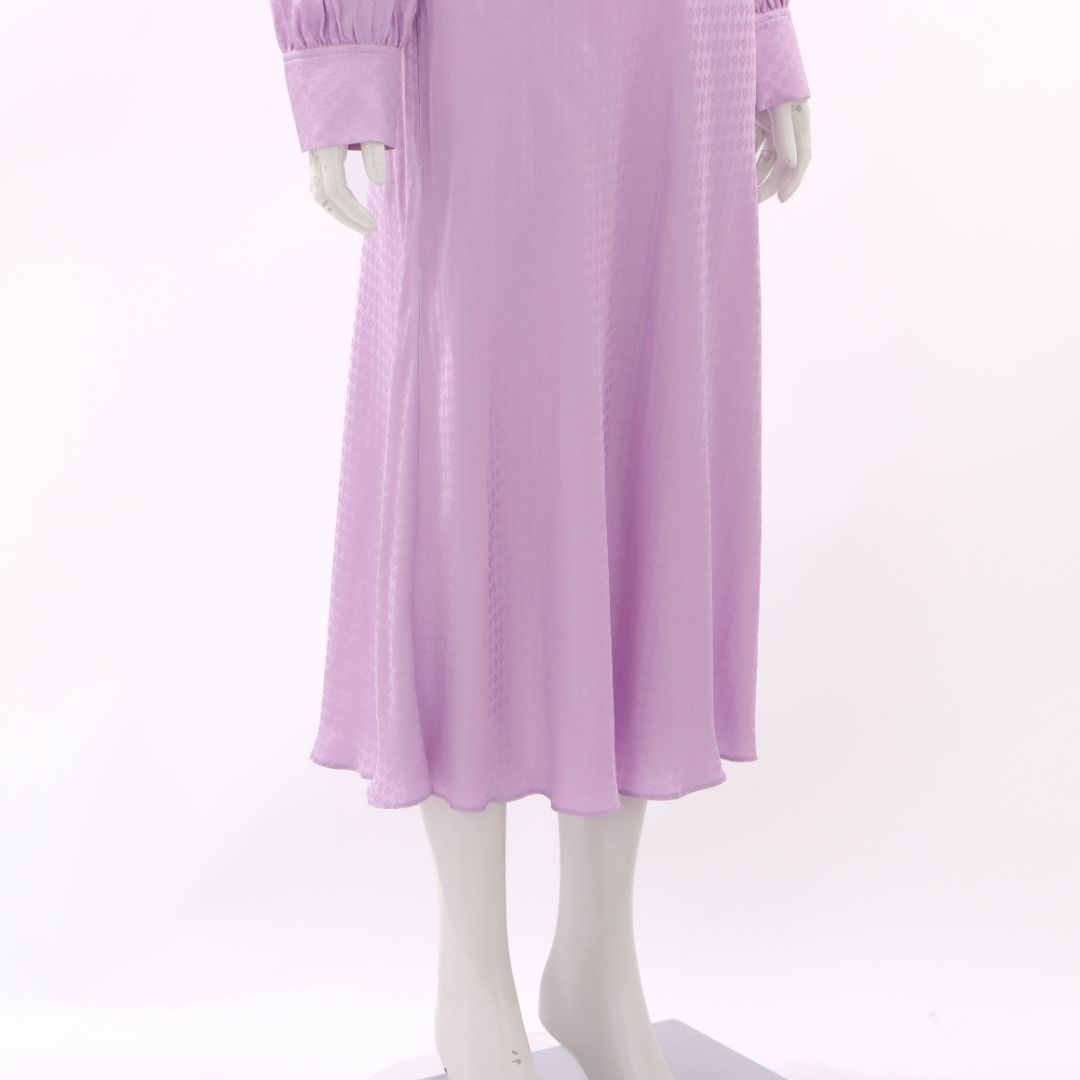 Scanlan Theodore Satin Tie Front Midi Dress Size 12