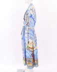 Camilla 'Geisha Gateways' Long Robe With Ties O/S