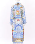 Camilla 'Geisha Gateways' Long Robe With Ties O/S
