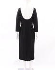 The Row Tulip Wool Blend Dress Size US 8 | AU 12