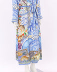 Camilla 'Geisha Gateways' Long Robe With Ties O/S