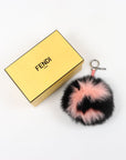 Fendi Furry 'C' Pom Pom Bag Charm
