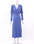 Scanlan Theodore Jacquard Midi Dress Size 12