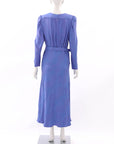 Scanlan Theodore Jacquard Midi Dress Size 12