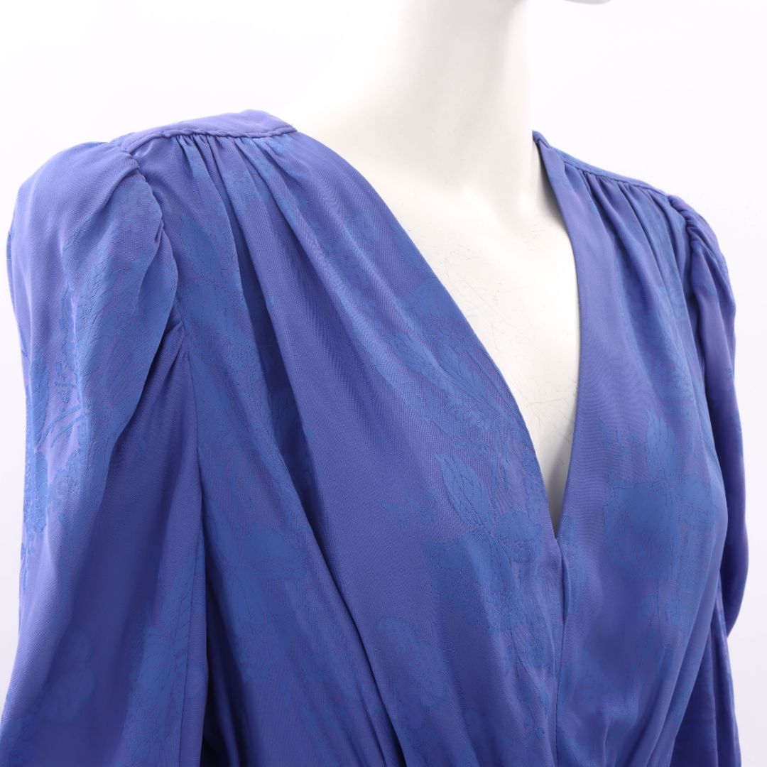 Scanlan Theodore Jacquard Midi Dress Size 12