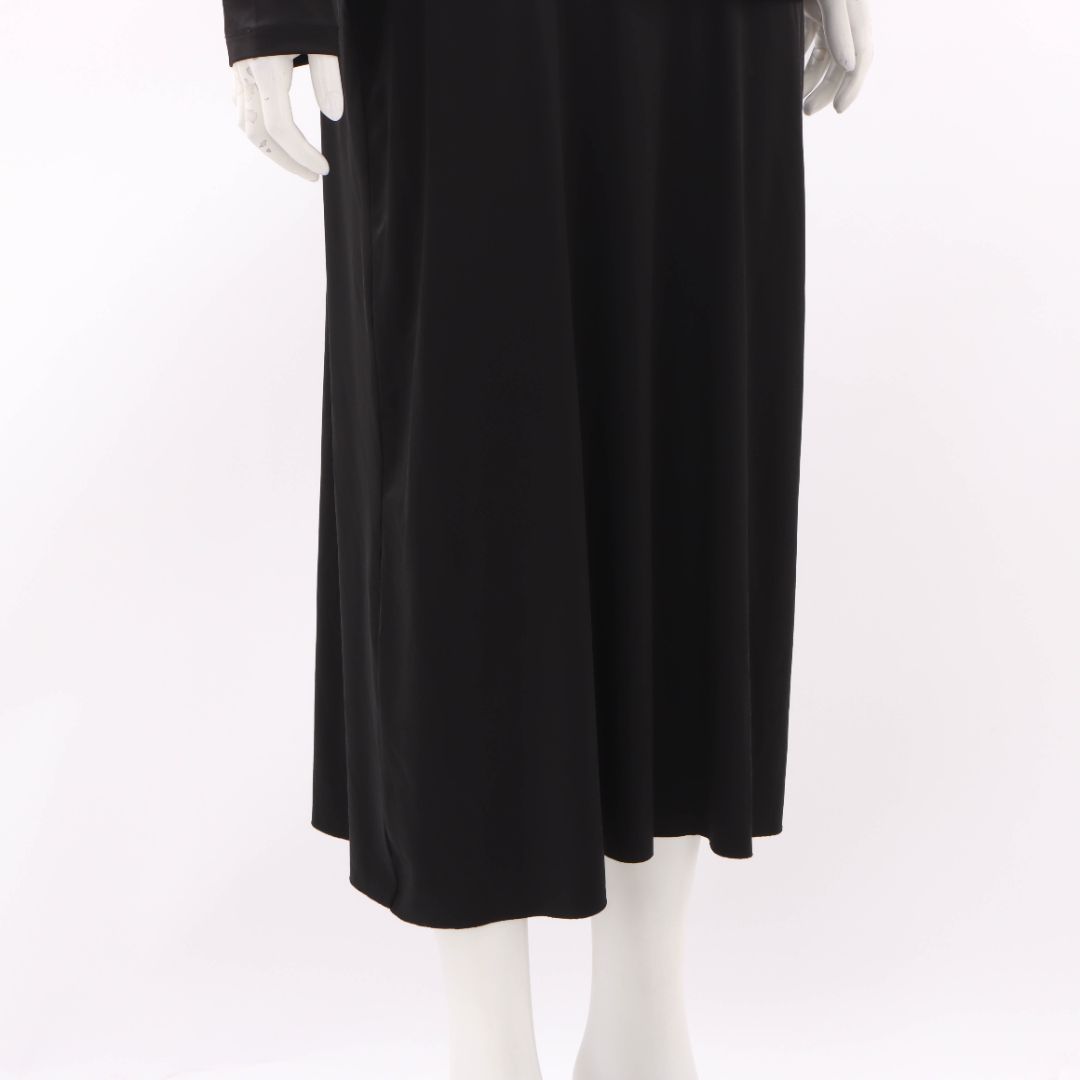 Victoria Beckham Cold Shoulder Ruched Jersey Dress Size 10