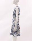 Agua By Agua Bendita 'Otono' Cut Out Floral Mini Dress Size Large