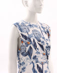 Agua By Agua Bendita 'Otono' Cut Out Floral Mini Dress Size Large