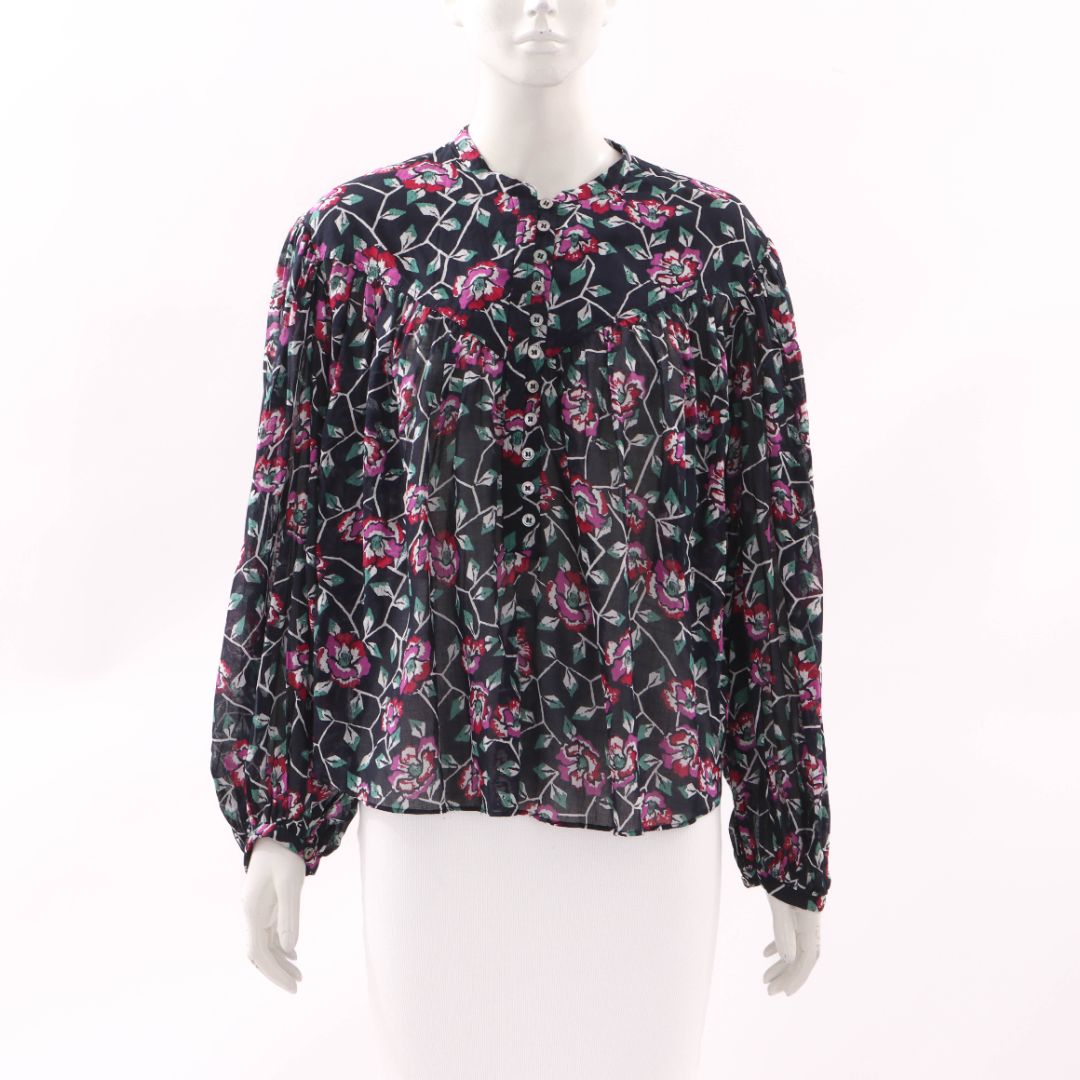 Isabel Marant Salika Floral Top Size FR 38 | AU 10