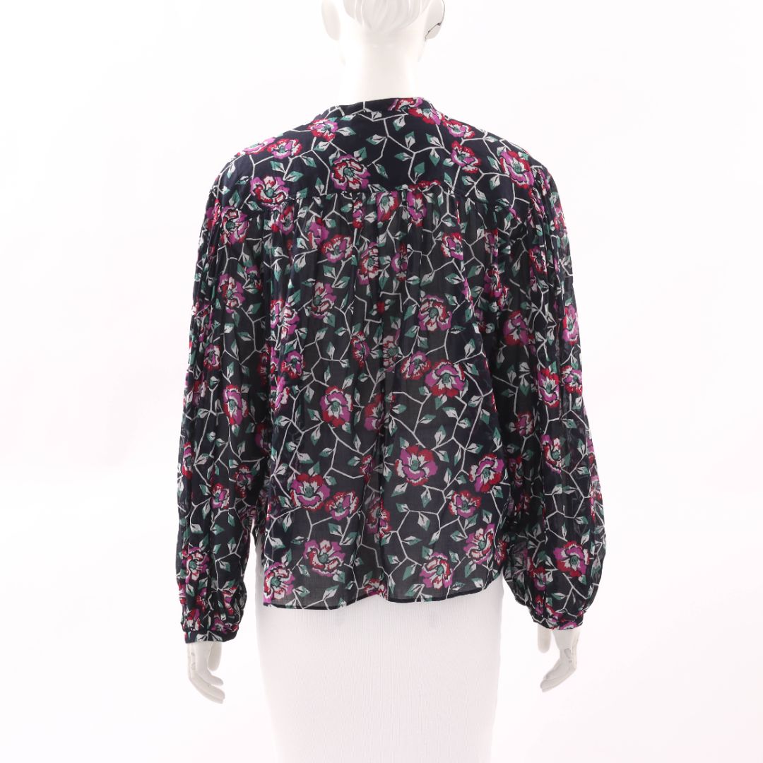 Isabel Marant Salika Floral Top Size FR 38 | AU 10