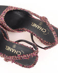 Chanel Tweed Slingback Pumps Size 37