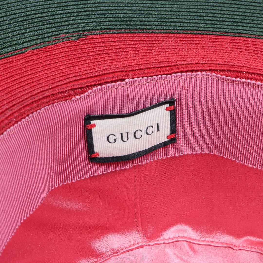 Gucci Papier Wide Brim Hat Size XL